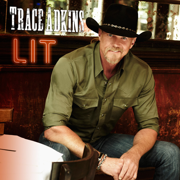 Album cover art for "Lit" by Trace Adkins