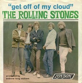 Album cover art for "Get Off of My Cloud" by The Rolling Stones