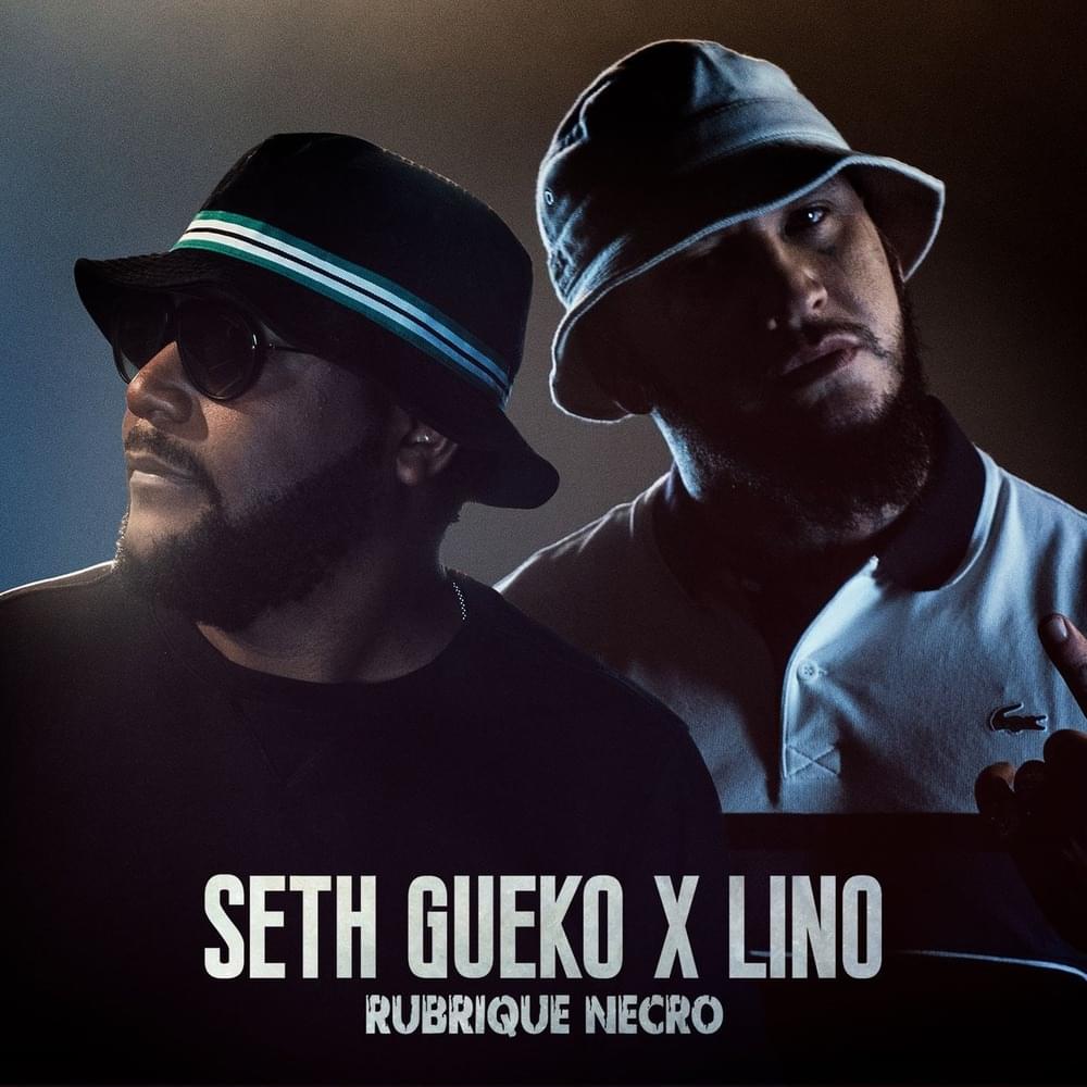 Album cover art for "Rubrique nécro" by Seth Gueko & Lino