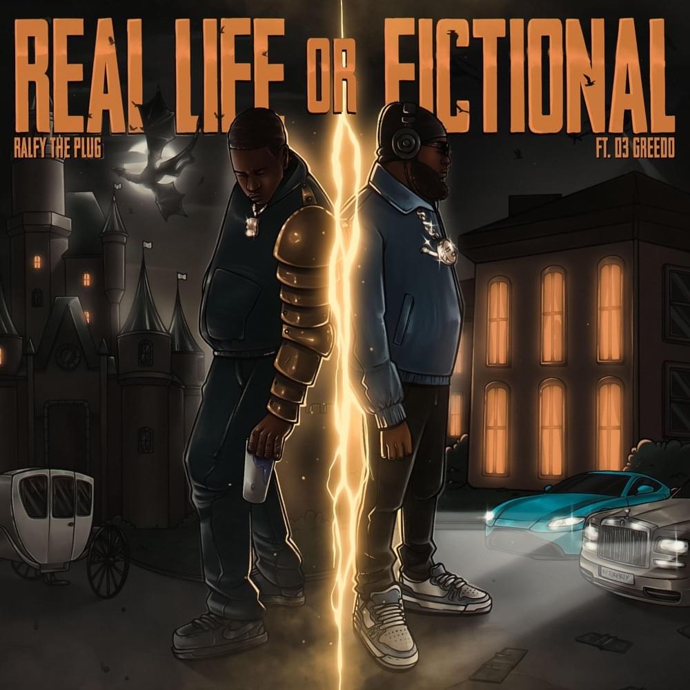 Album cover art for "Real Life Or Fictional" by Ralfy the Plug