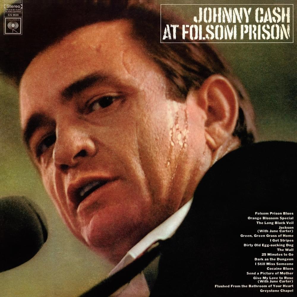 Album cover art for "Send a Picture of Mother (At Folsom Prison)" by Johnny Cash