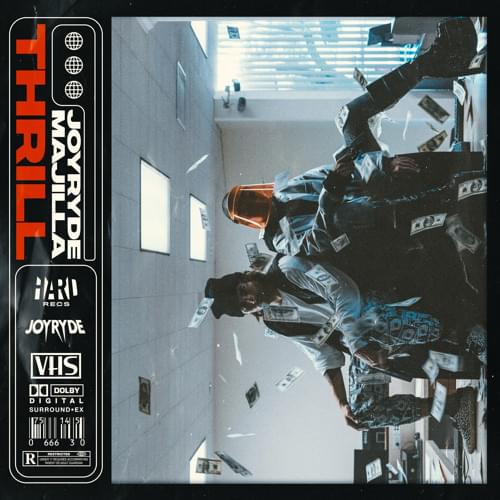 Album cover art for "THRILL" by JOYRYDE & MAJILLA