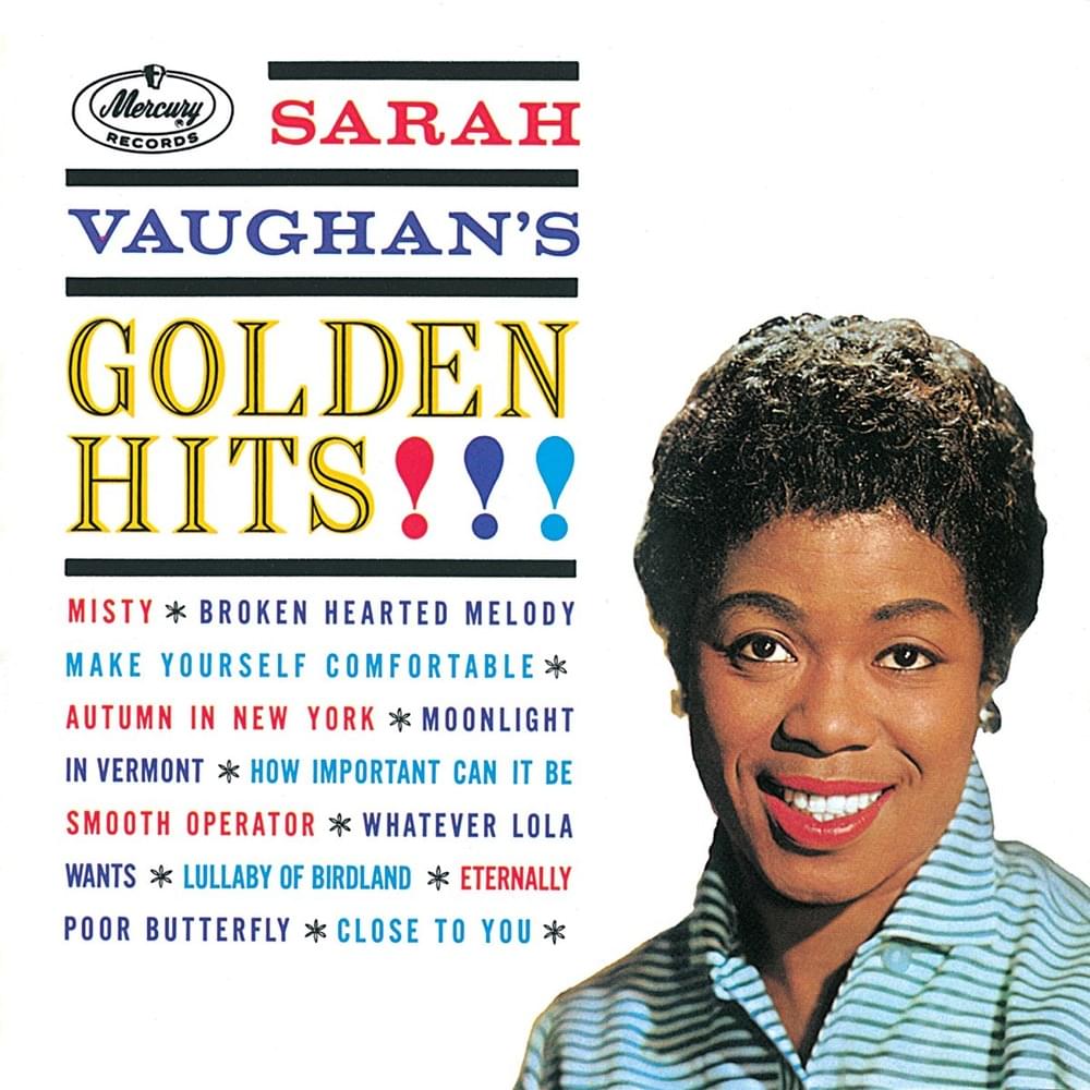 Album cover art for "Experience Unnecessary" by Sarah Vaughan