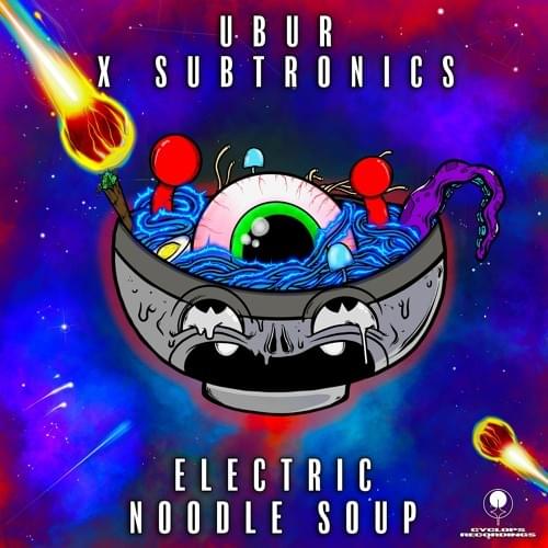 Album cover art for "Electric Noodle Soup" by Codd Dubz