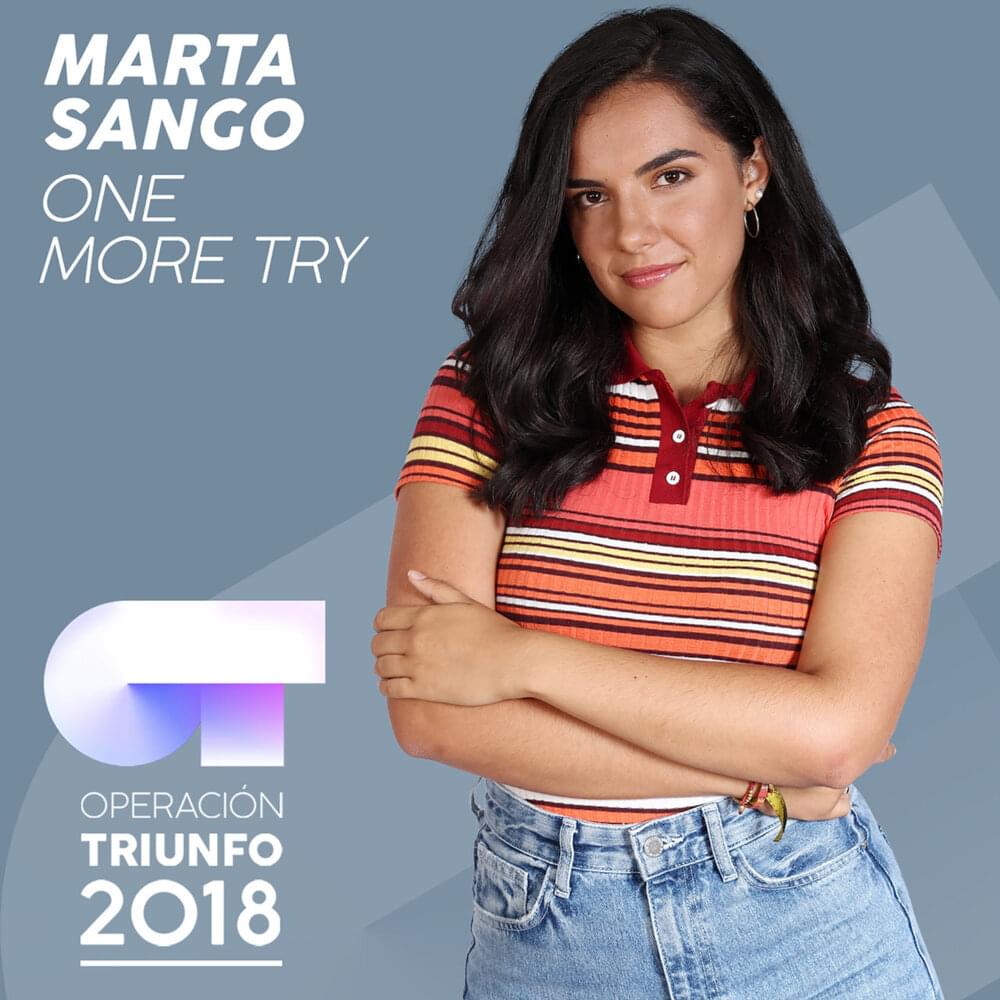 Album cover art for "One More Try" by Operación Triunfo 2018 & Marta Sango