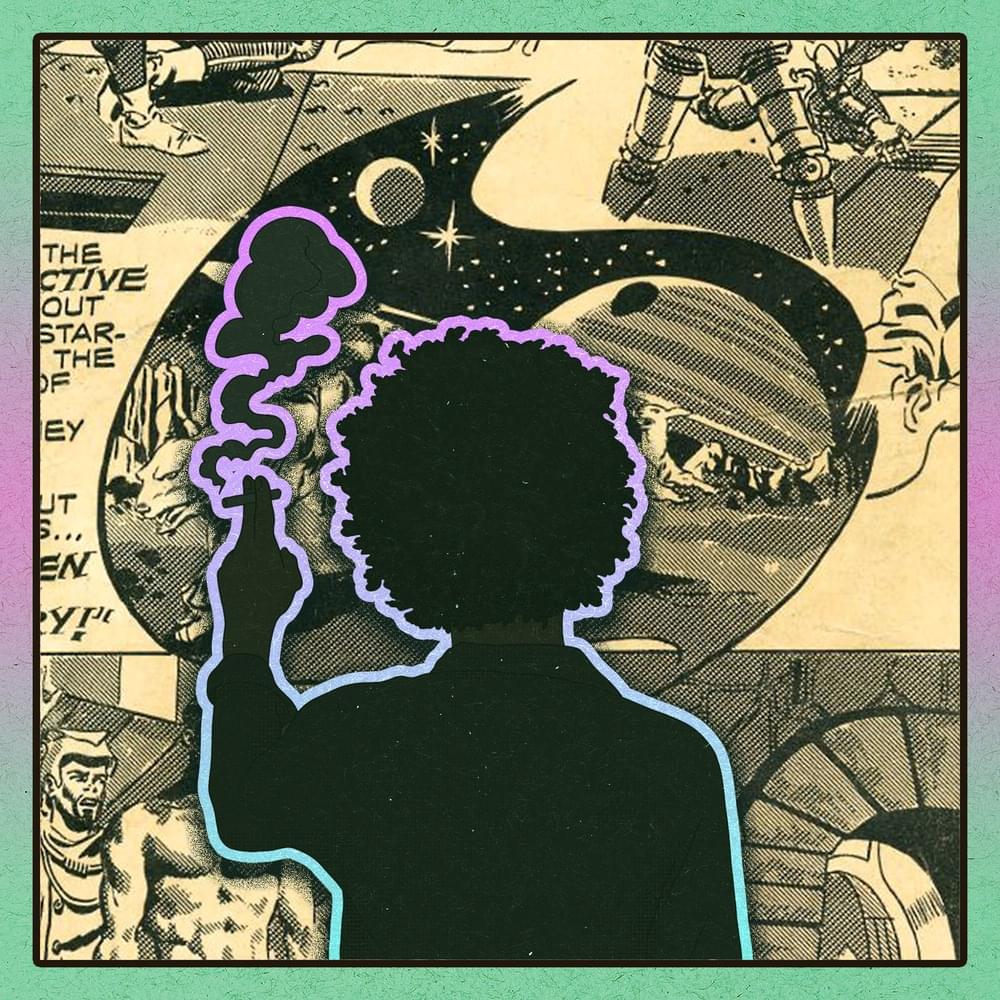 Album cover art for "God at a Festival" by Little Stranger & Andy Frasco & The U.N. & Damn Skippy
