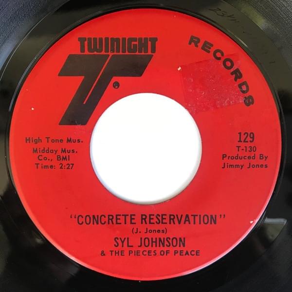 Album cover art for "Concrete Reservation" by Syl Johnson