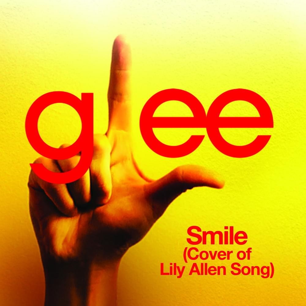 Album cover art for "Smile" by Glee Cast