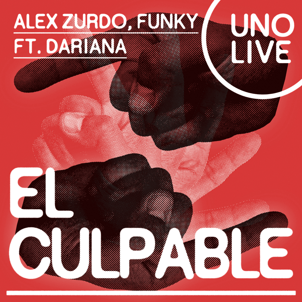 Album cover art for "El Culpable" by Alex Zurdo & Dariana (RR)
