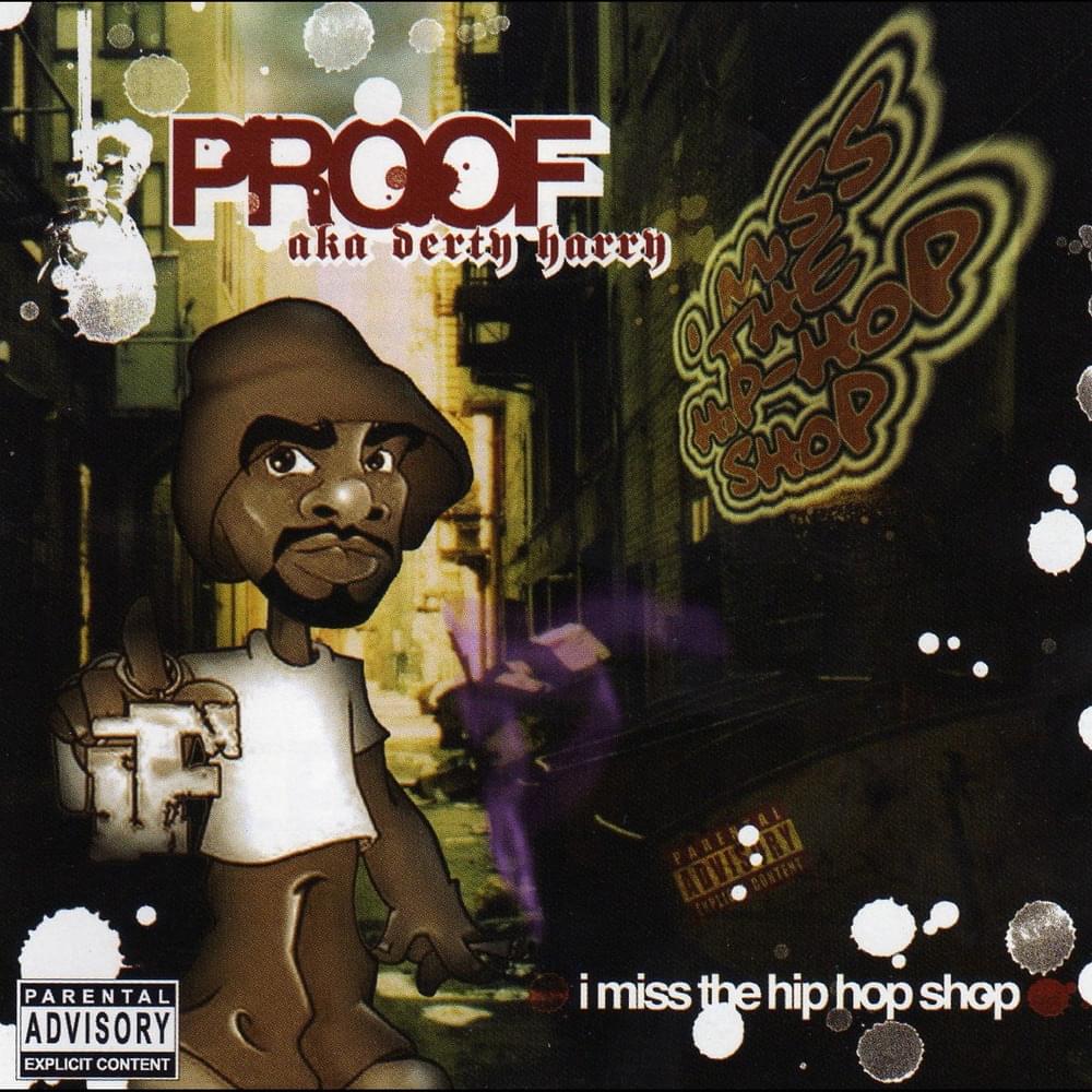 Album cover art for "E and 1 Equel None" by Proof
