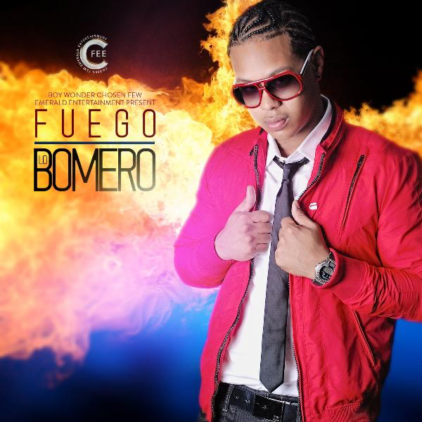 Album cover art for "Lo Bombero" by Fuego