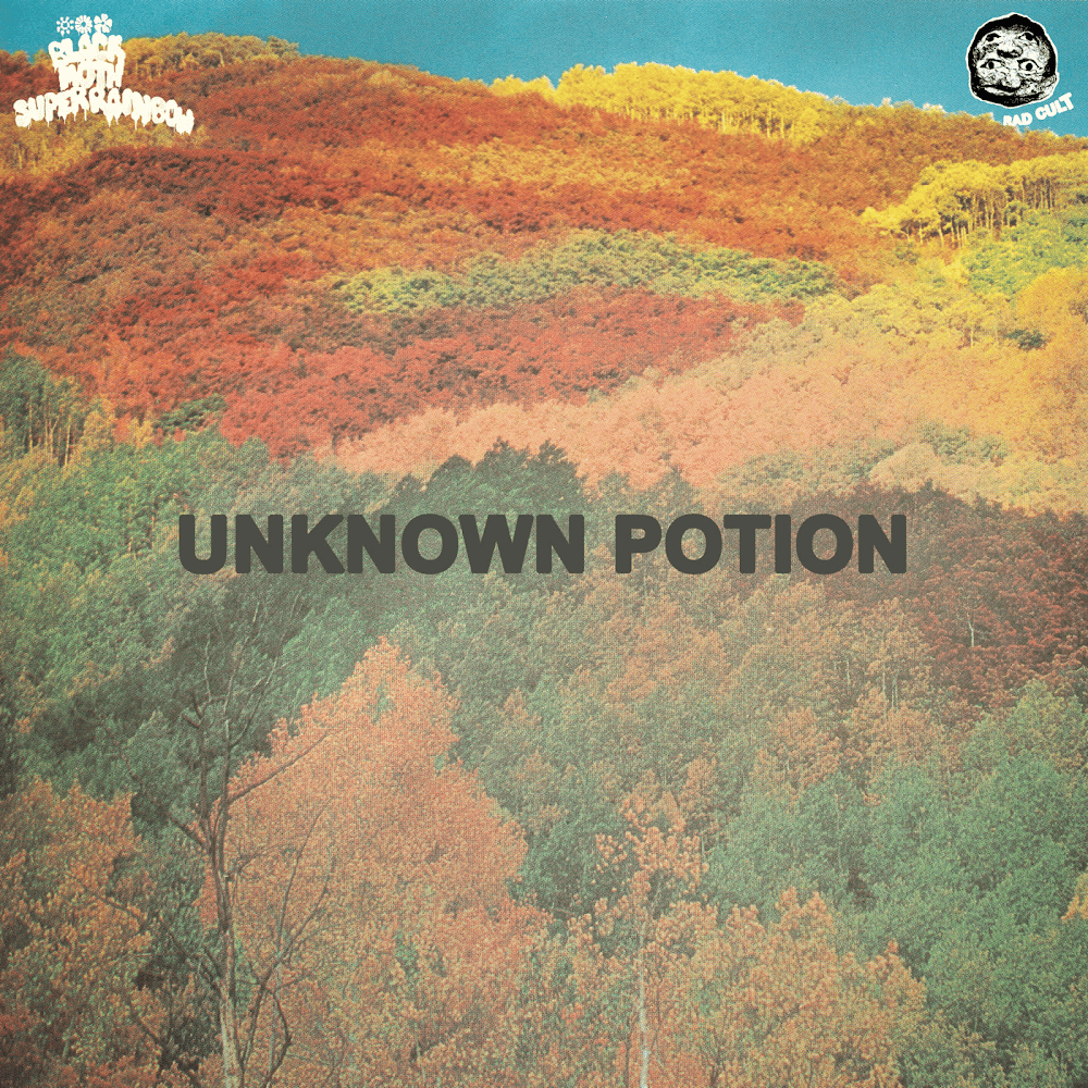 Album cover art for "Unknown Potion" by Black Moth Super Rainbow