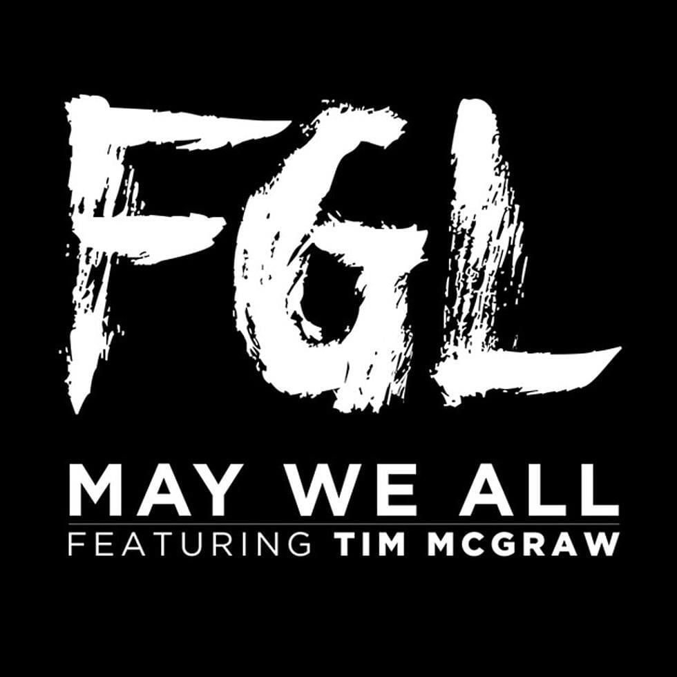 Album cover art for "May We All" by Florida Georgia Line & Tim McGraw