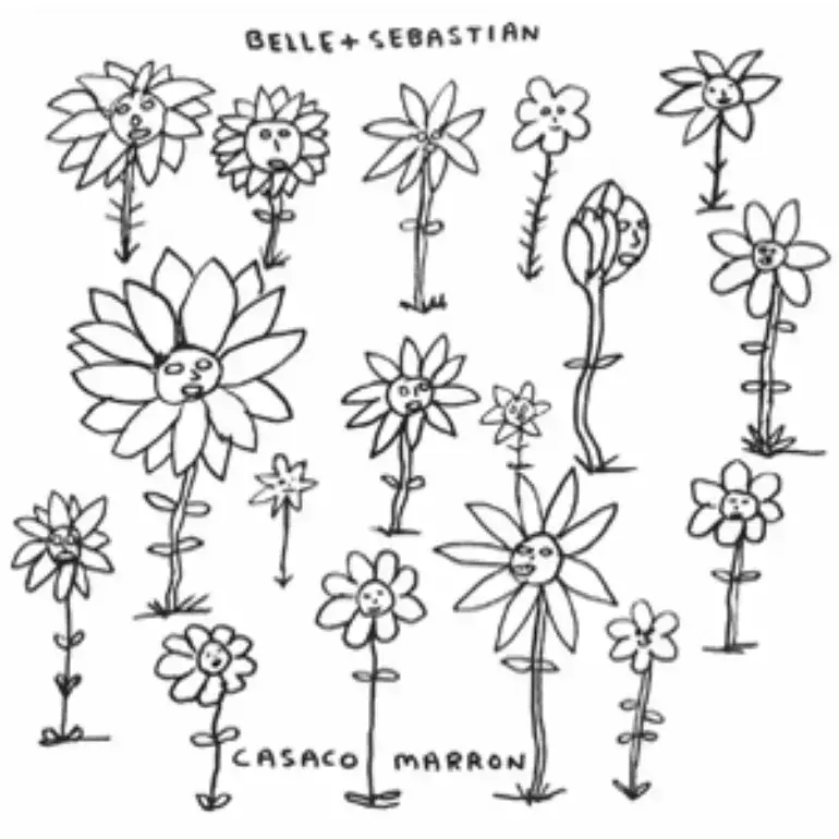 Album cover art for "Casaco Marrom" by Belle and Sebastian