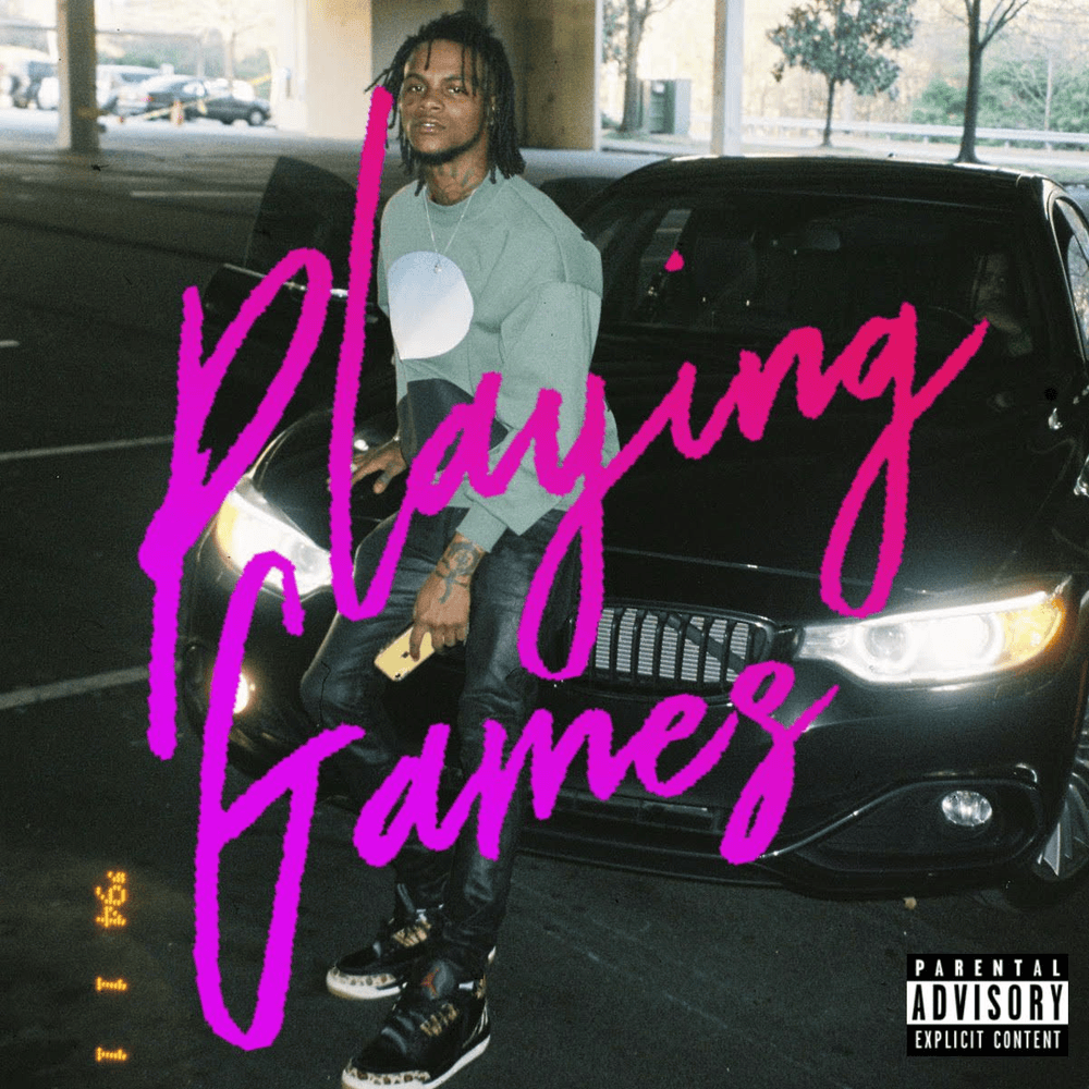 Album cover art for "PLAYING GAMES" by BIGBABYGUCCI