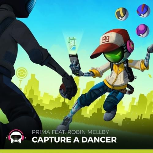 Album cover art for "Capture a Dancer" by Prima (DJ) & Robin Mellby