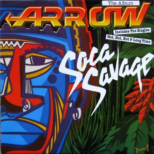 Album cover art for "Hot Hot Hot" by Arrow