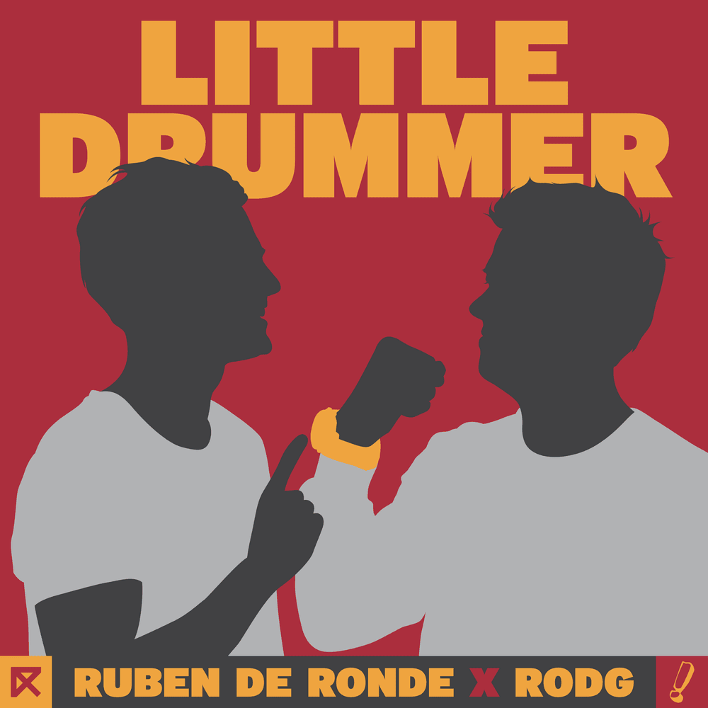 Album cover art for "Little Drummer" by Ruben de Ronde