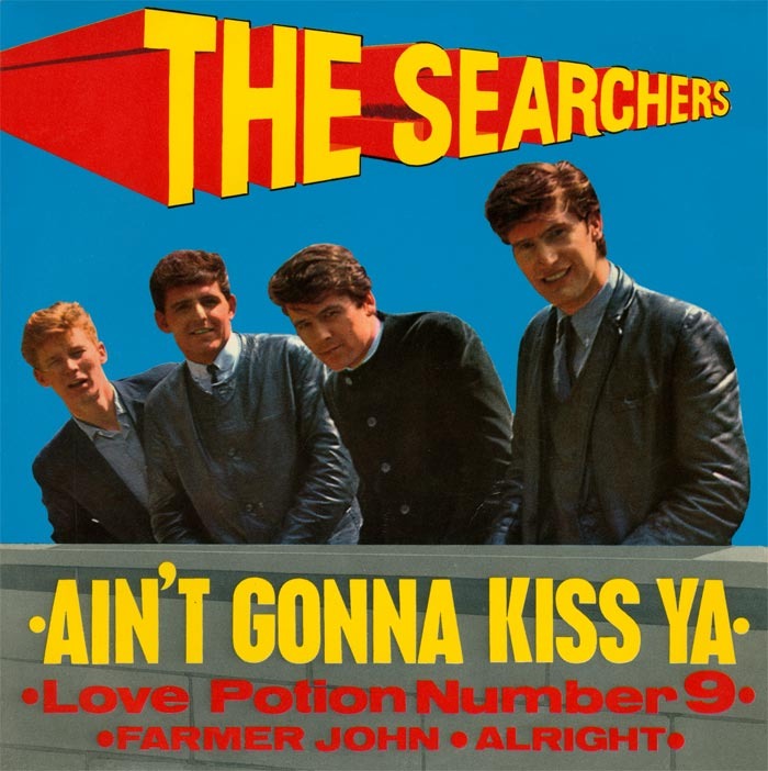 Album cover art for "Alright" by The Searchers