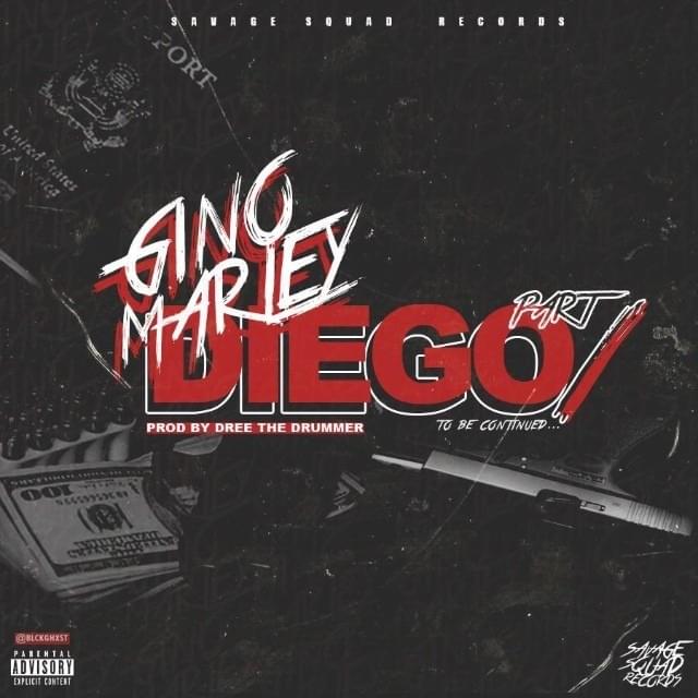 Album cover art for "Diego Pt. 1" by Gino Marley
