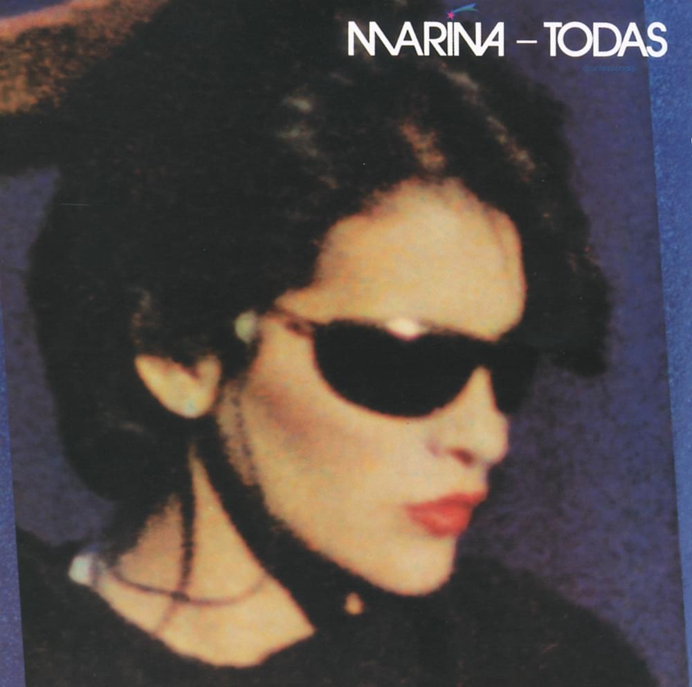 Album cover art for "Nada por Mim" by Marina Lima