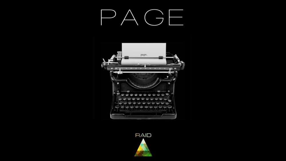 Album cover art for "Page - ما بعد الصدمة" by Raid