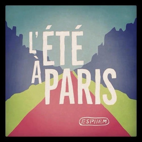 Album cover art for "Thé bourbon" by Espiiem