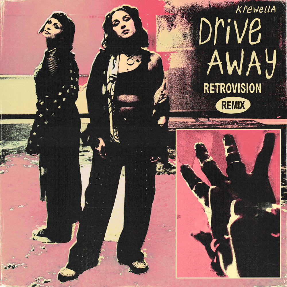 Album cover art for "Drive Away (RetroVision Remix)" by Krewella