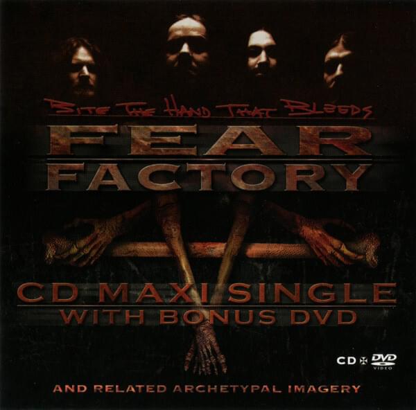 Album cover art for "Bite the Hand That Bleeds" by Fear Factory