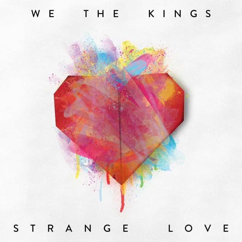 Album cover art for "XO" by We the Kings & Elena Coats
