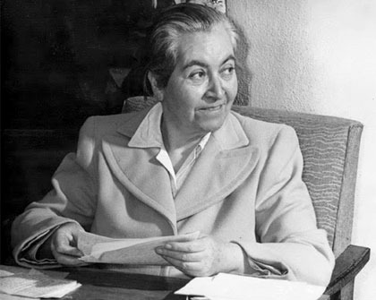 Album cover art for "Nobel Lecture in Literature (1945): Banquet Speech (Mistral)" by Gabriela Mistral