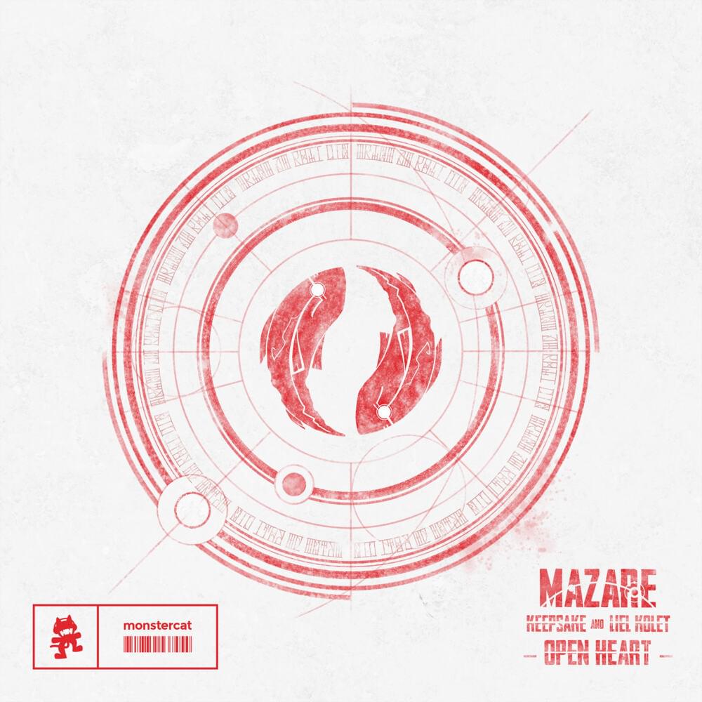 Album cover art for "Open Heart" by Mazare & Liel Kolet - ליאל קולט