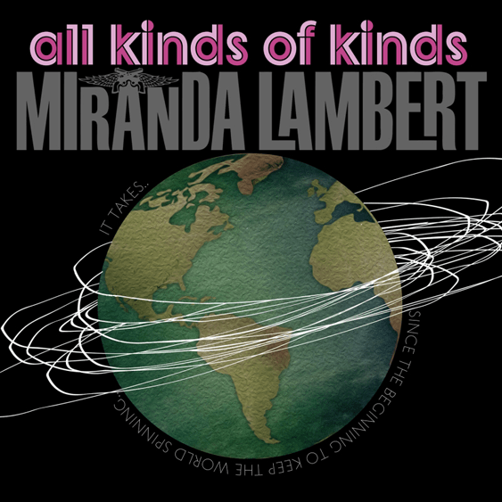 Album cover art for "All Kinds of Kinds" by Miranda Lambert
