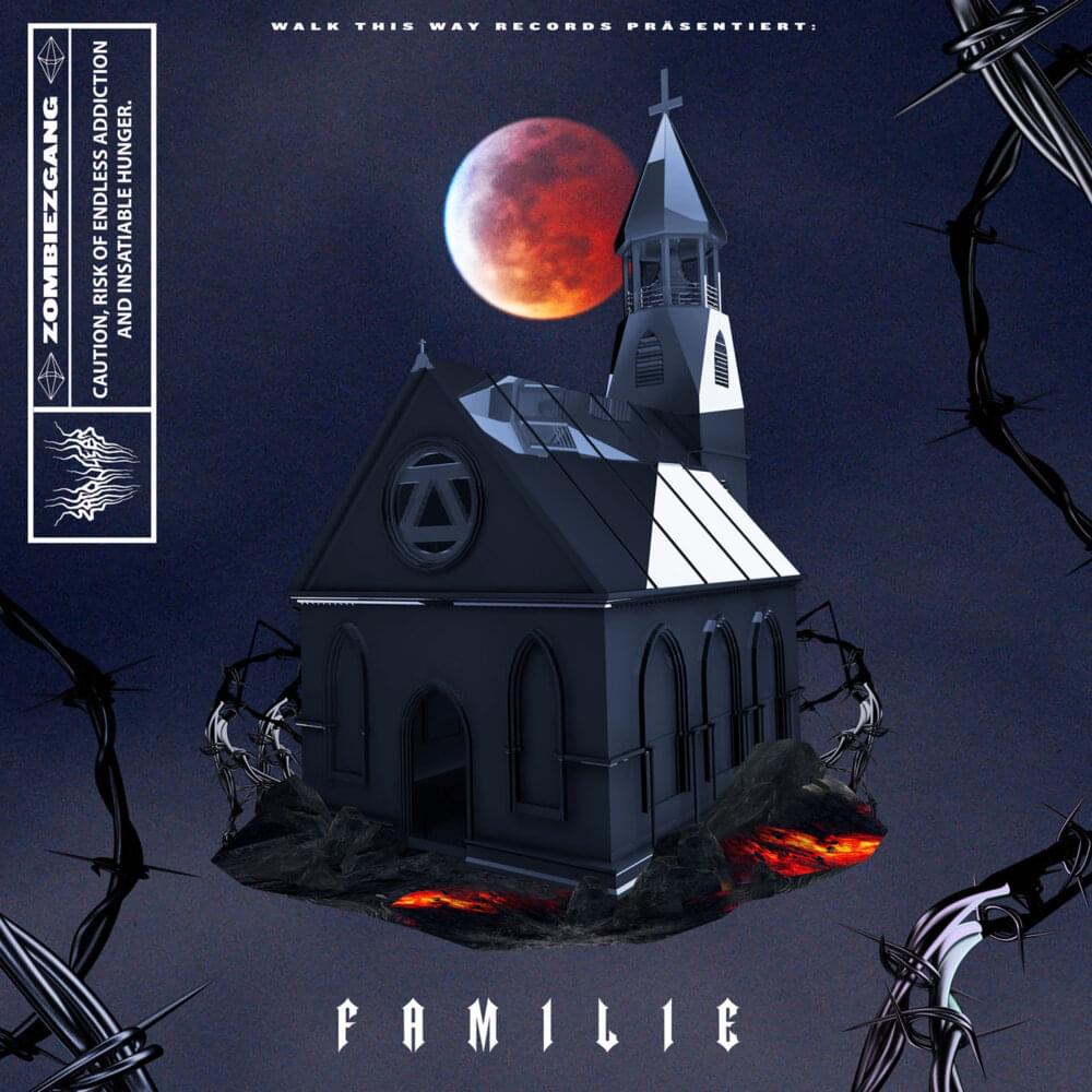 Album cover art for "FAMILIE" by Zombiez