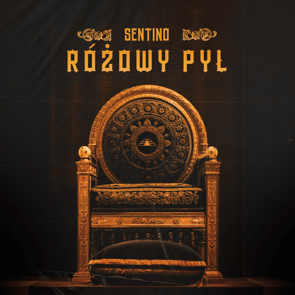Album cover art for "Różowy Pył" by Sentino