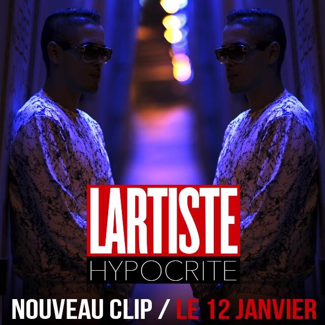 Album cover art for "Toucher le Ciel" by Lartiste