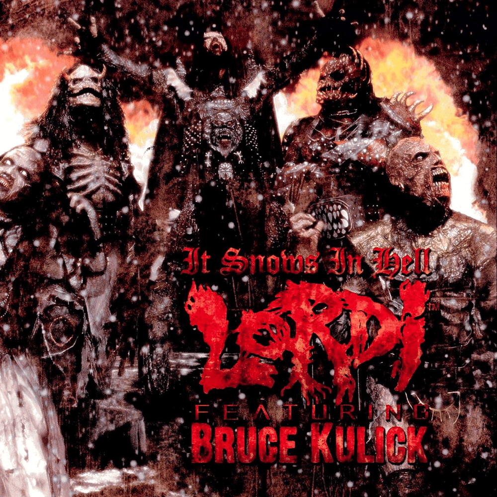 Album cover art for "It Snows In Hell" by Lordi & Bruce Kulick