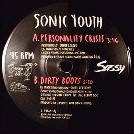 Album cover art for "Personality Crisis" by Sonic Youth