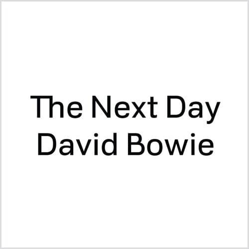 Album cover art for "The Next Day" by David Bowie