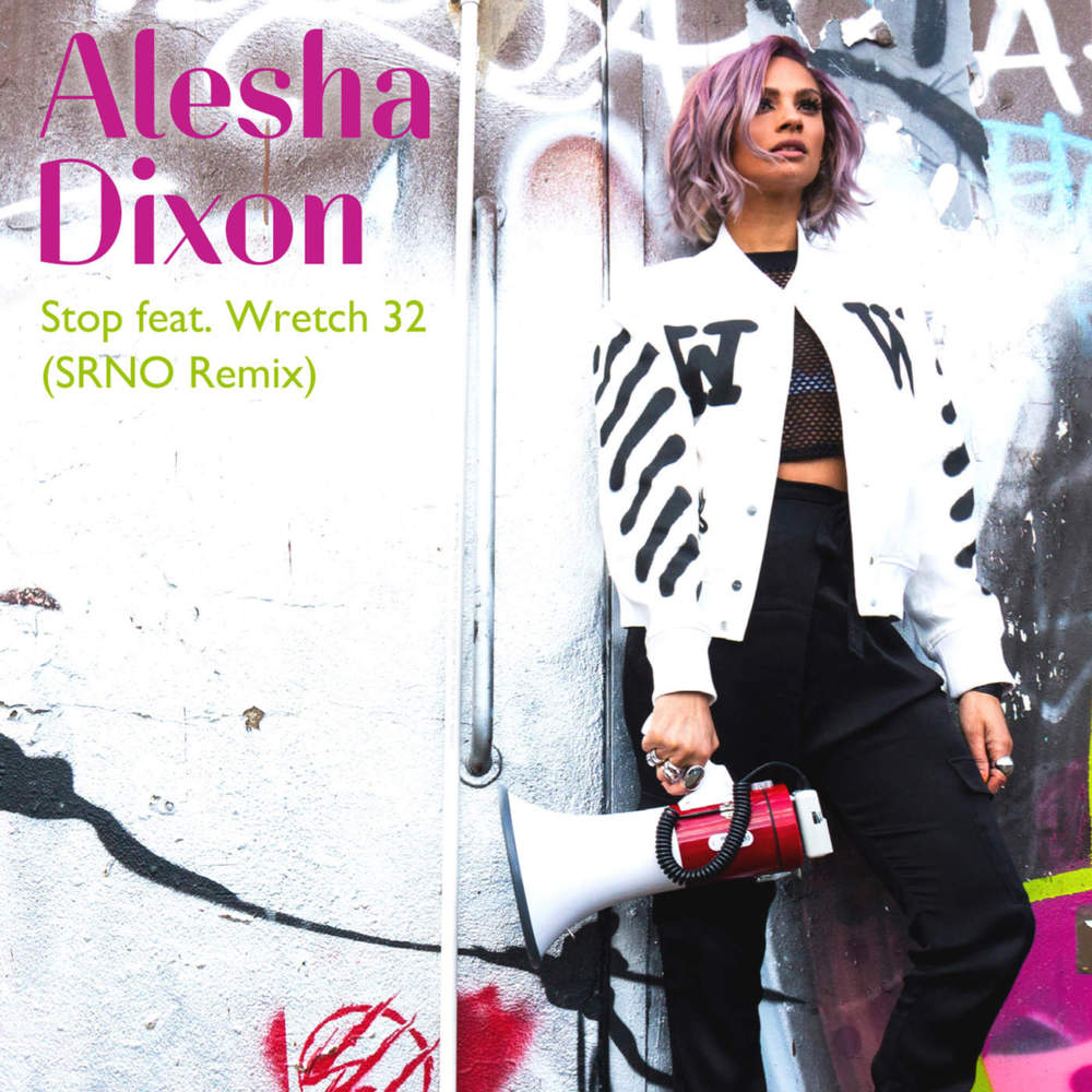 Album cover art for "Stop" by Alesha Dixon & Wretch 32