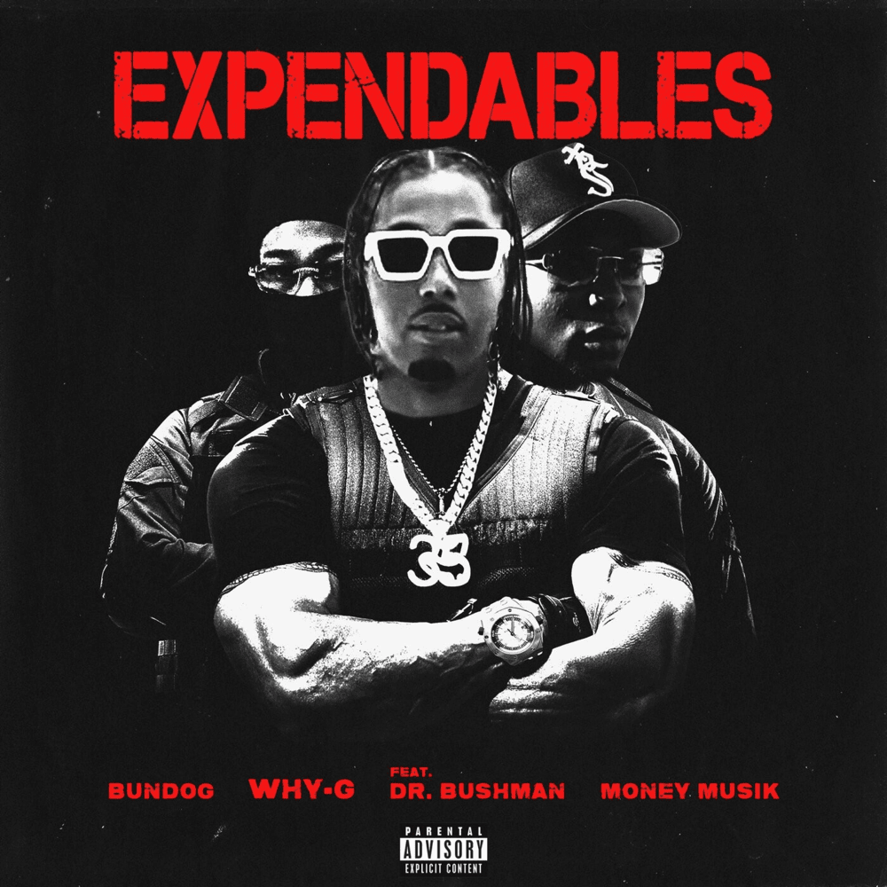 Album cover art for "Expendables" by Why G & Dr. Bushman
