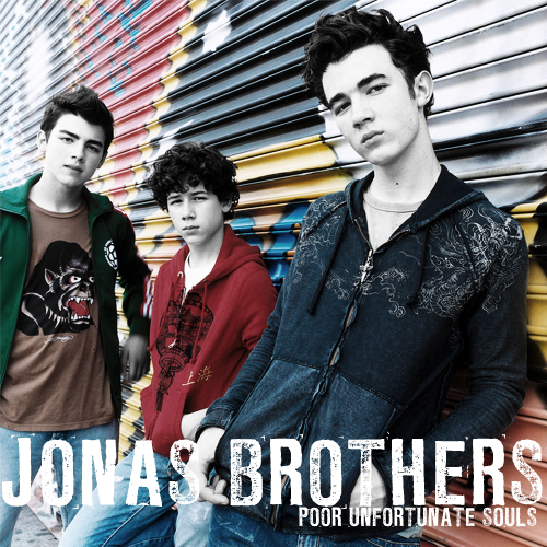 Album cover art for "Poor Unfortunate Souls" by Jonas Brothers