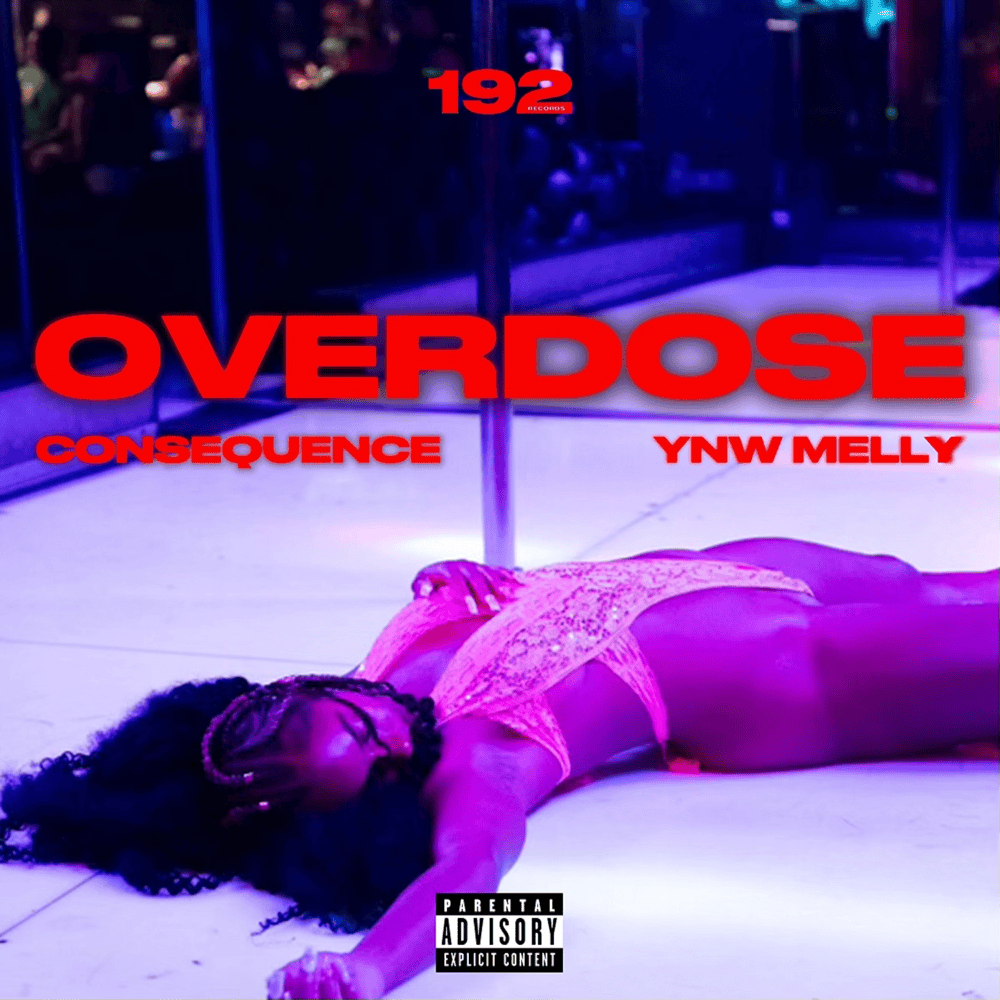 Album cover art for "Overdose" by Consequence