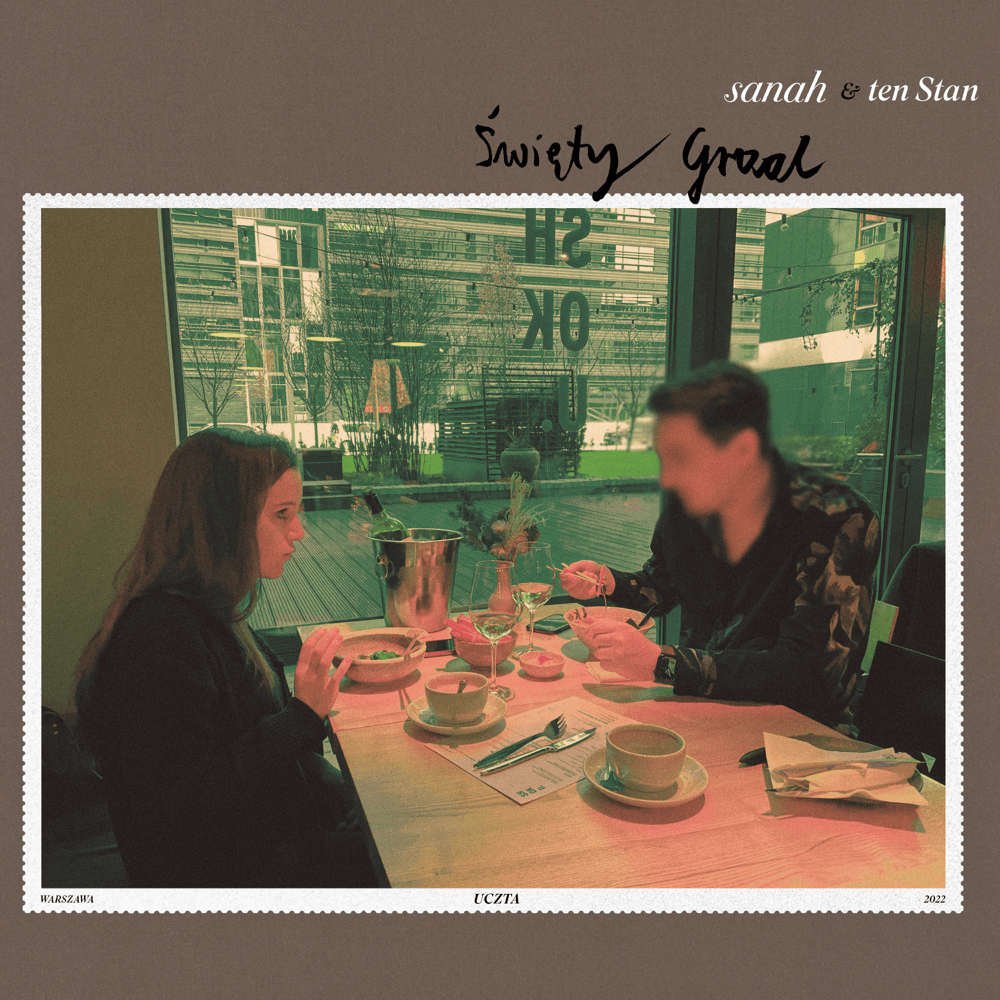 Album cover art for "Święty Graal" by sanah & Ten Stan