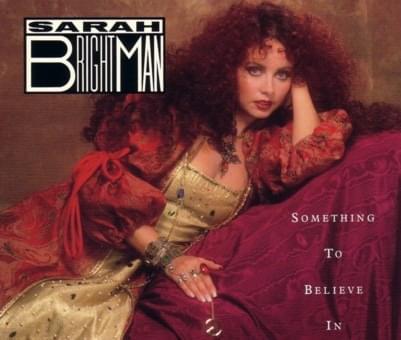 Album cover art for "Something to Believe in" by Sarah Brightman