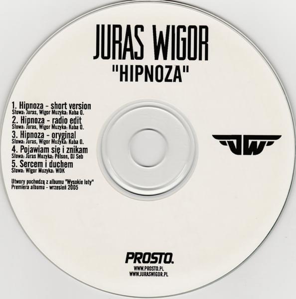 Album cover art for "Hipnoza" by Juras