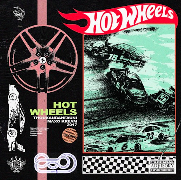 Album cover art for "Hot Wheels" by Thouxanbanfauni