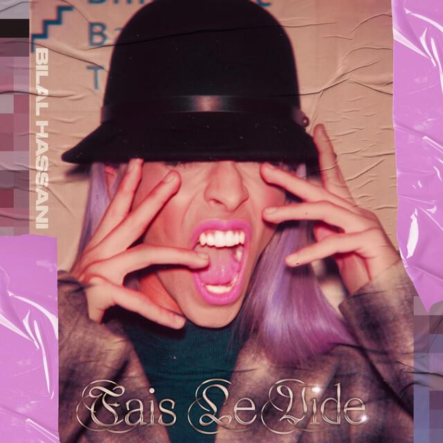 Album cover art for "Fais le vide" by Bilal Hassani
