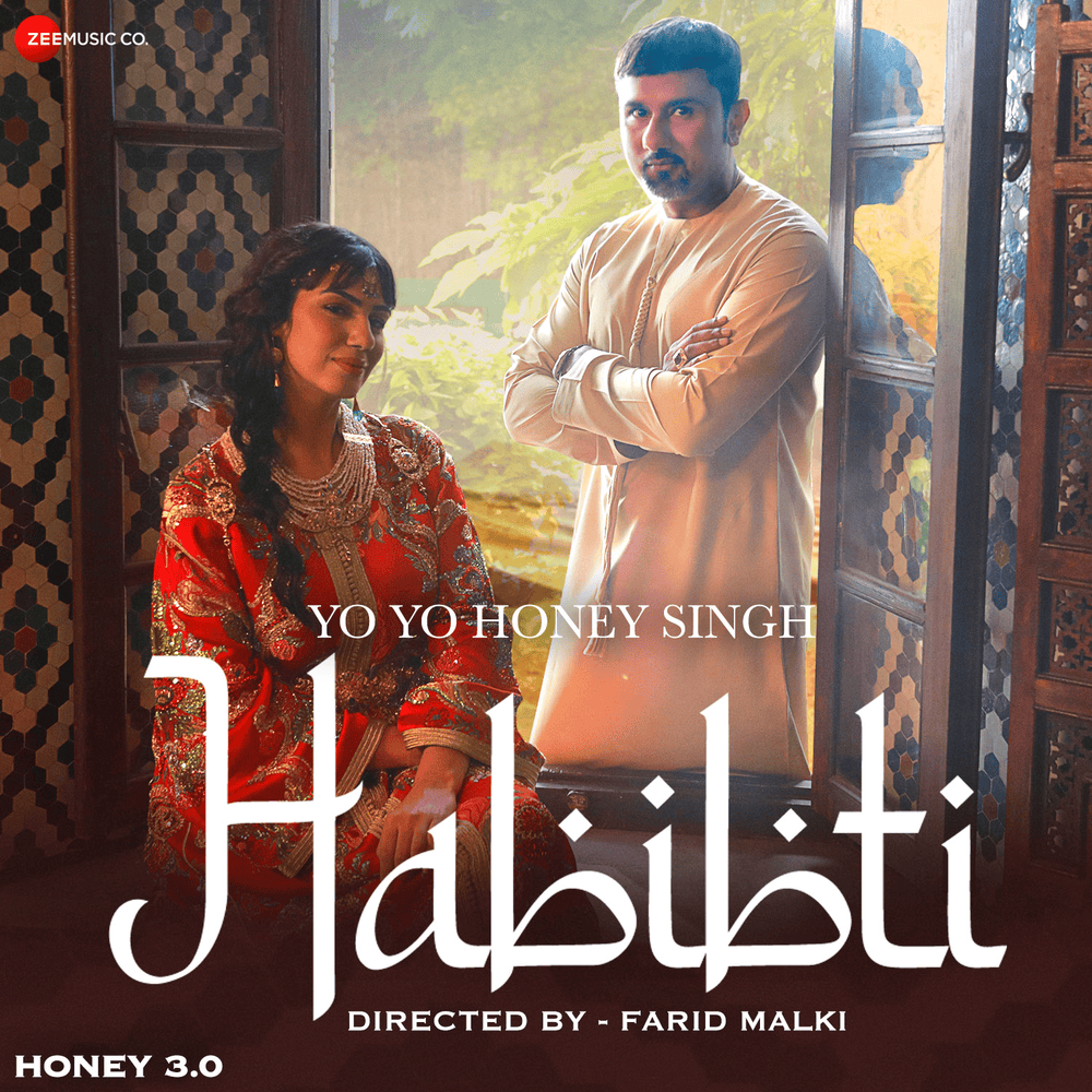 Album cover art for "Habibti" by Yo Yo Honey Singh