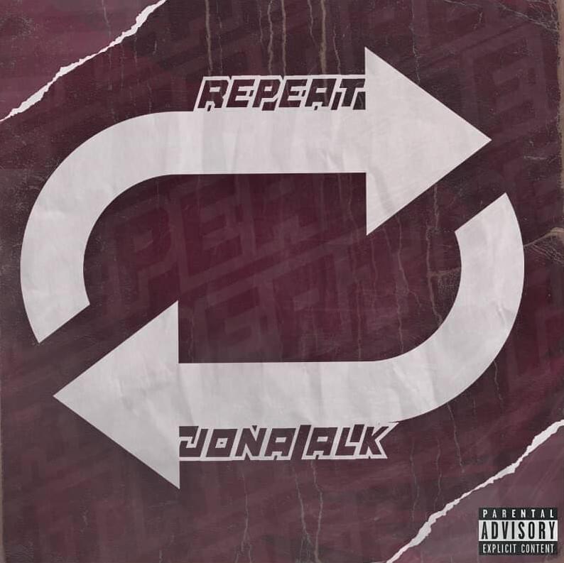 Album cover art for "Repeat" by Jona ALK